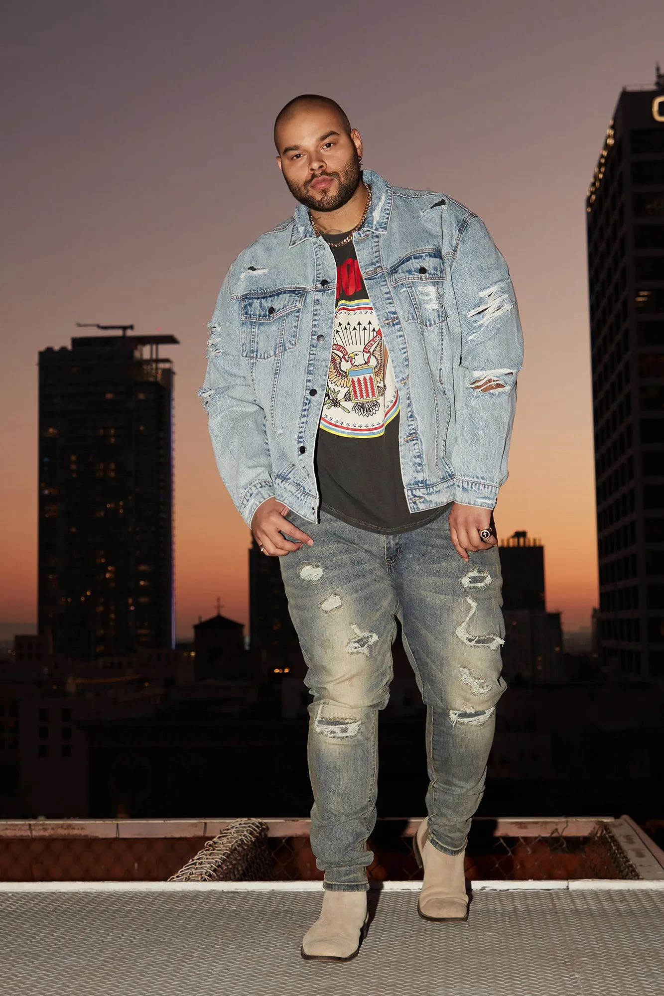 Axel Skinny Jean - Vintage Blue Wash