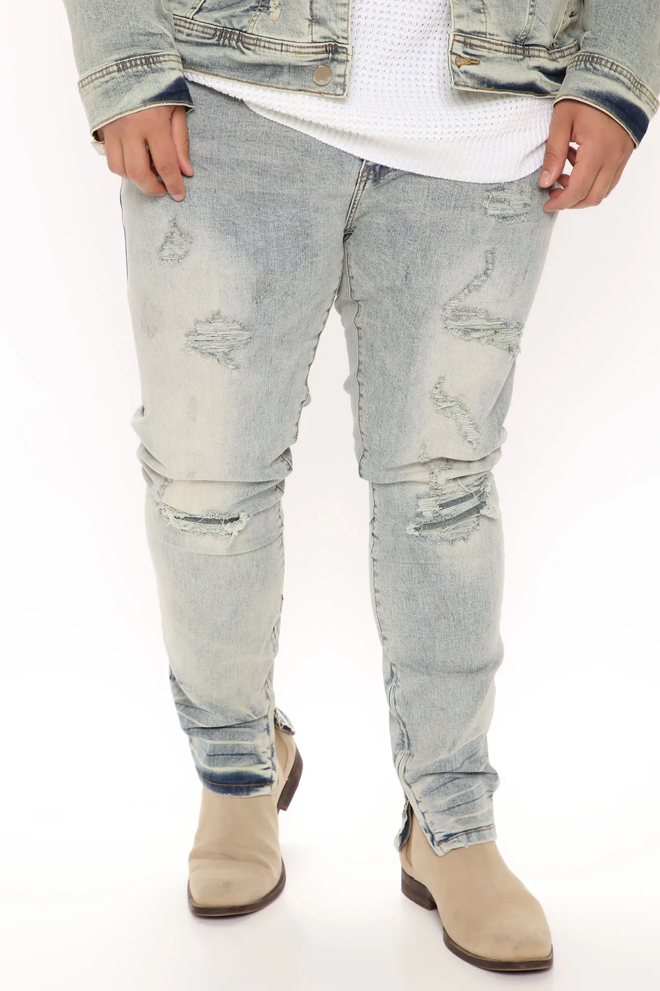 Axel Skinny Jean - Vintage Blue Wash