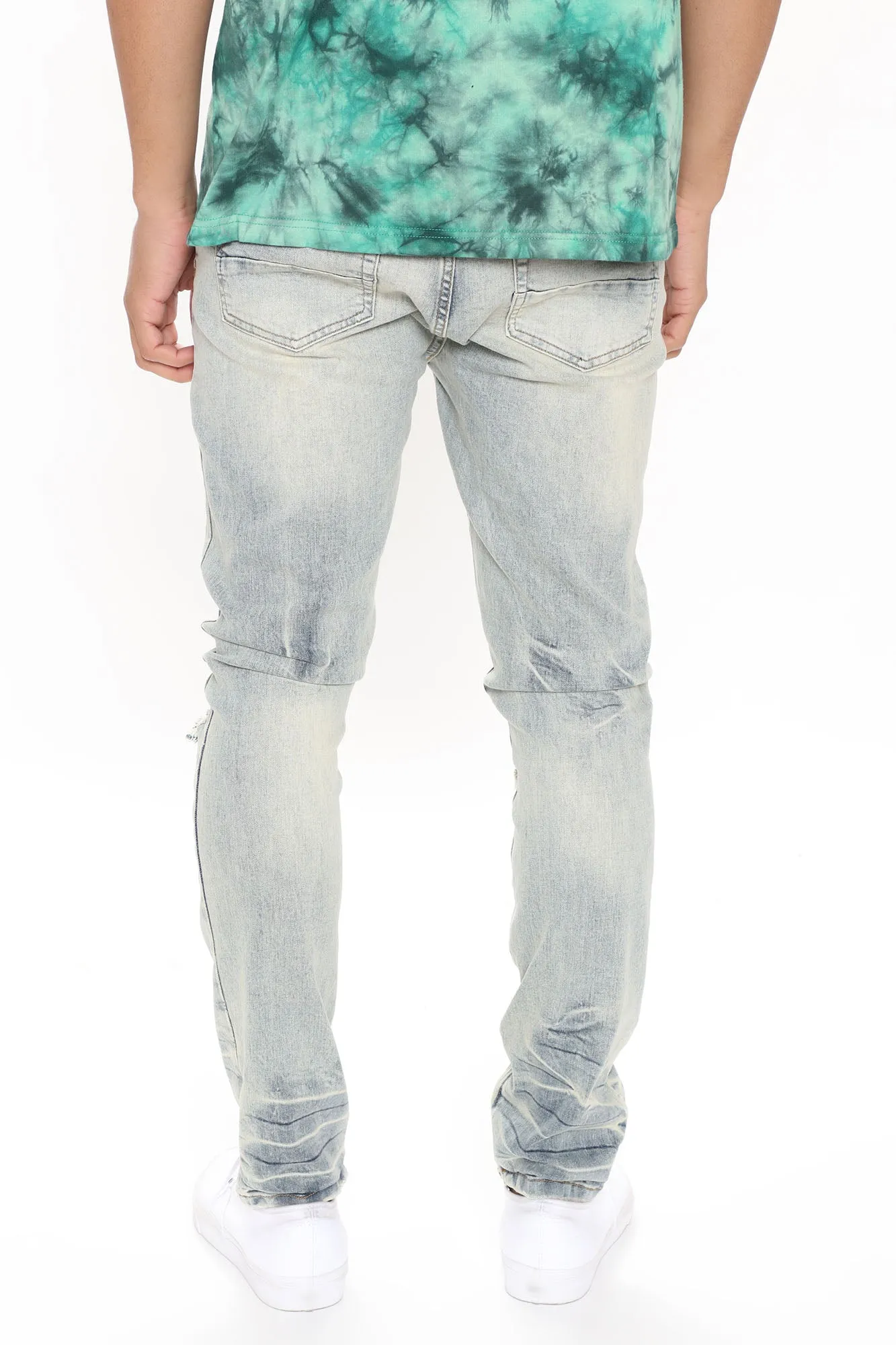 Axel Skinny Jean - Vintage Blue Wash