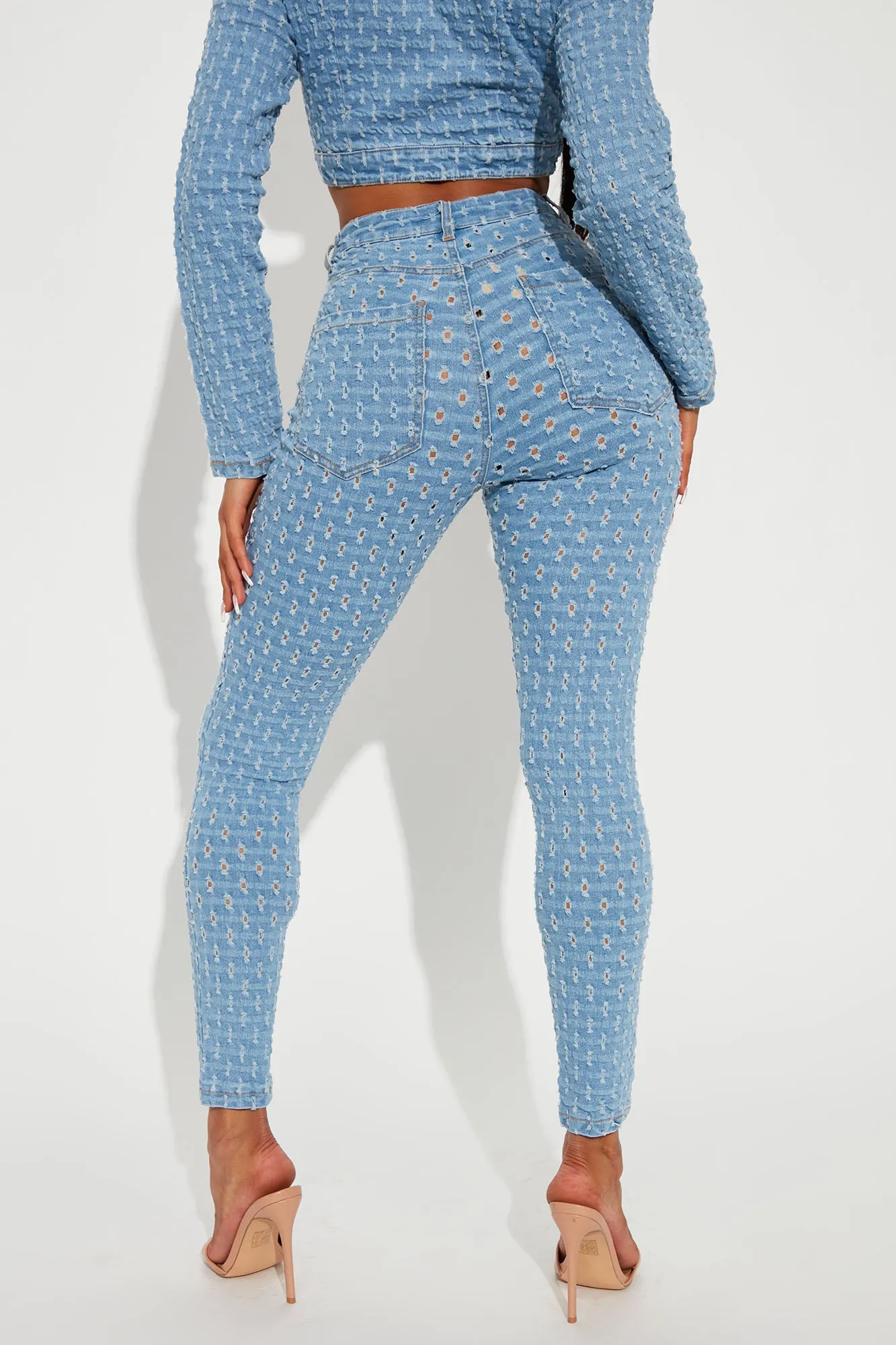 Best Wishes Skinny Jeans - Light Wash