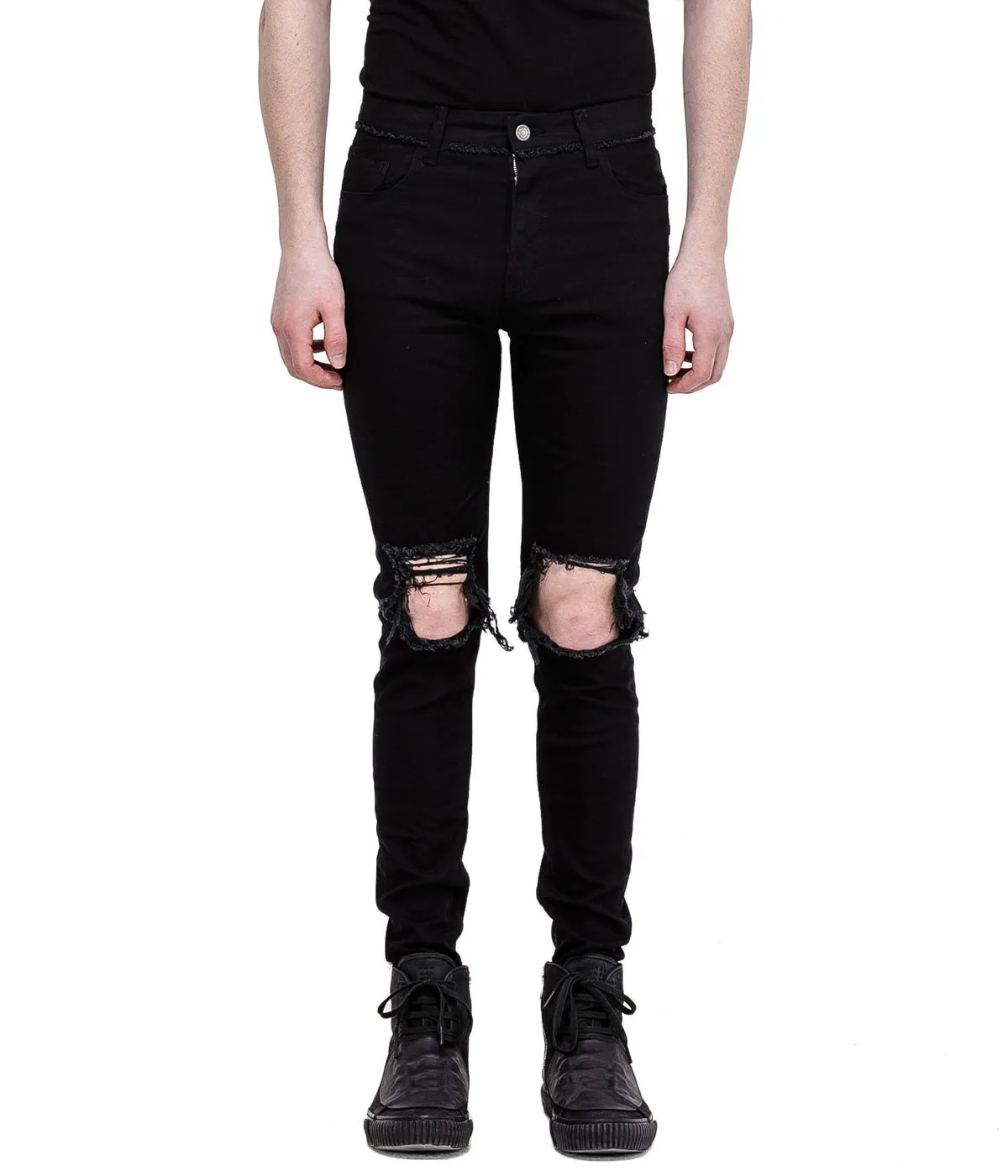 Black Signature Skinny Denim Jeans