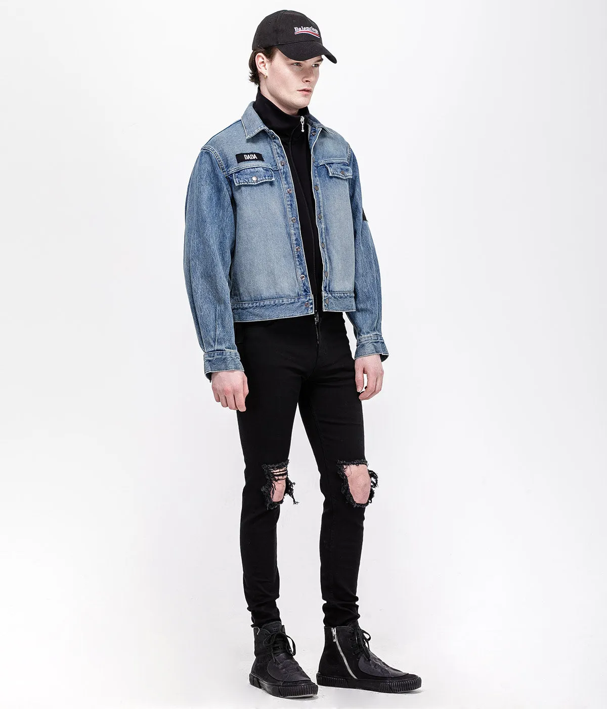 Black Signature Skinny Denim Jeans