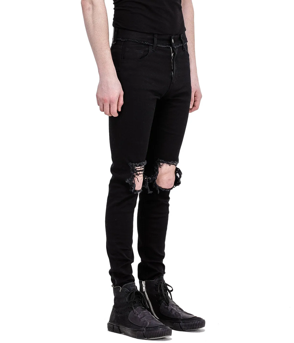 Black Signature Skinny Denim Jeans