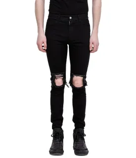 Black Signature Skinny Denim Jeans