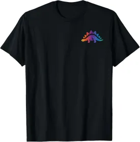 Gay Pride Month Dinosaur Pocket LGBTQ Ally Rainbow Boys Kids T-Shirt