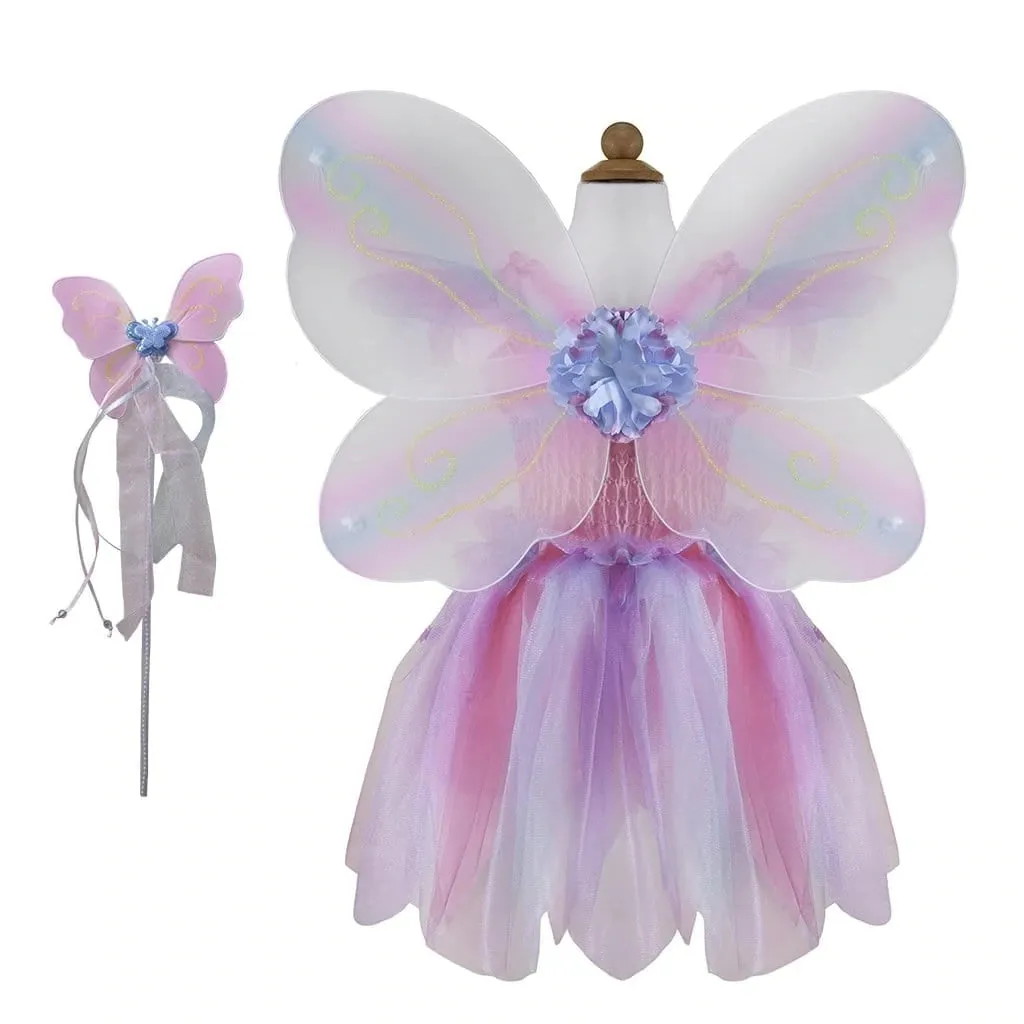 Great Pretenders Butterfly Dress with Wings & Wand Play Costume Set