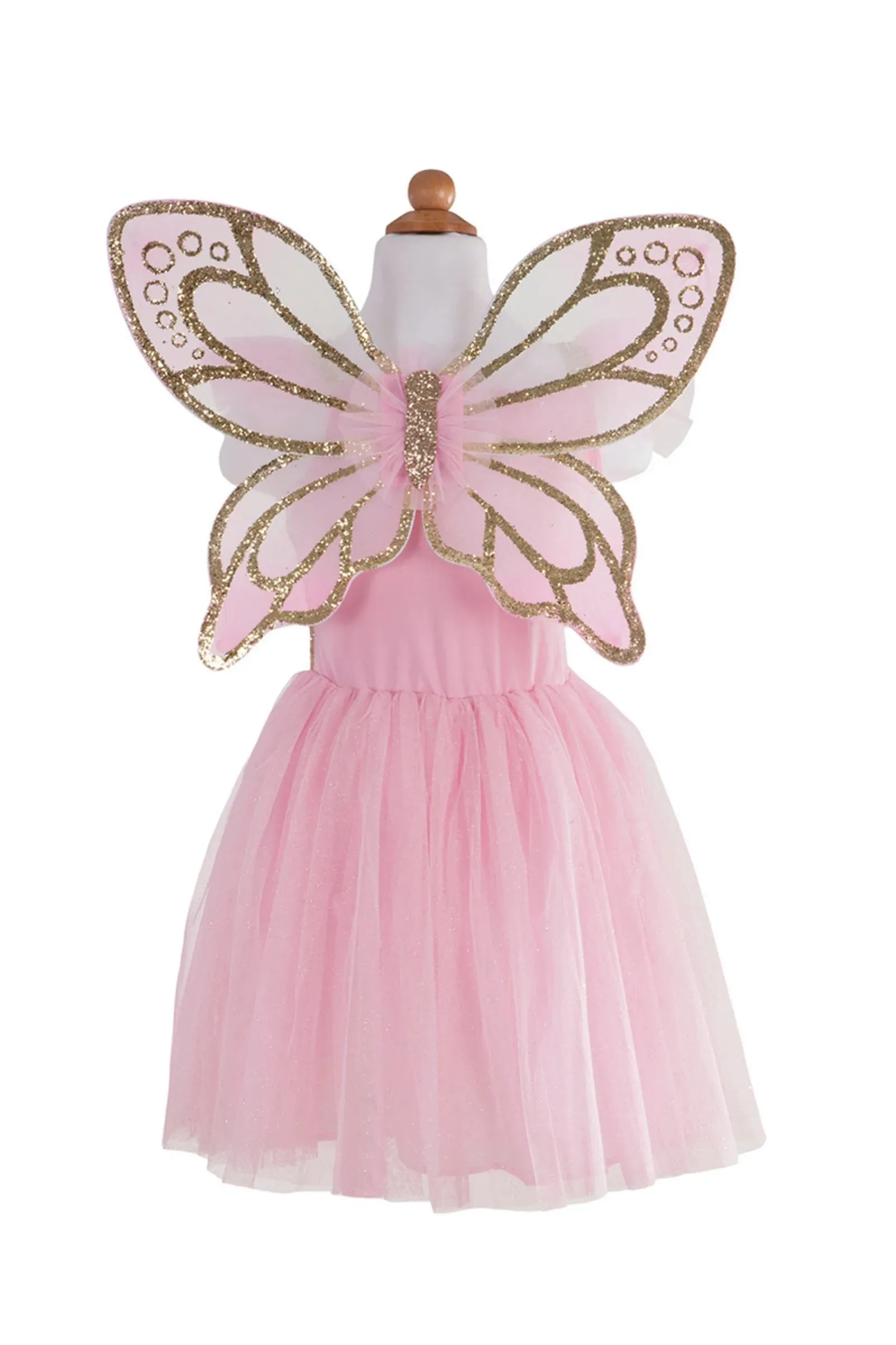 Great Pretenders Gold Butterfly Dress with Wings