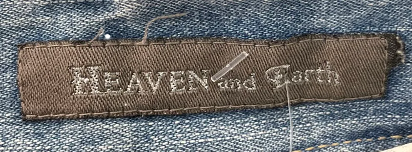 heaven and earth Blue Denim Shorts UK S