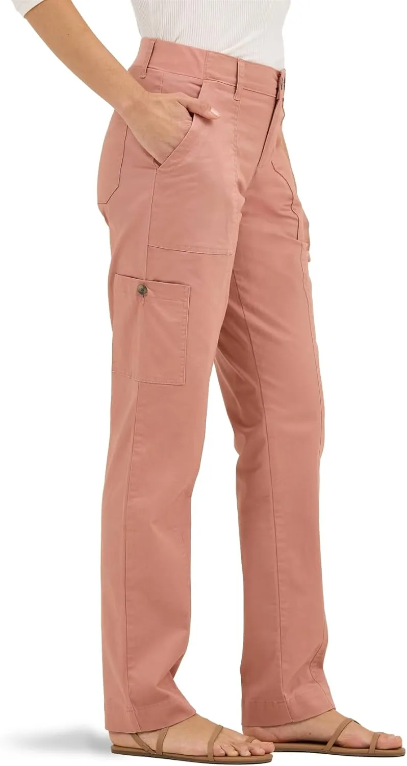 Lee Women's Ultra Lux Comfort with Flex-to-go Utility Pant