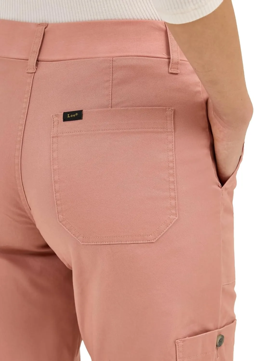 Lee Women's Ultra Lux Comfort with Flex-to-go Utility Pant