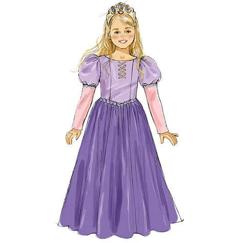 McCall's Pattern M6420 Fairytale Cape & Dress Costumes (Misses'/Girls')