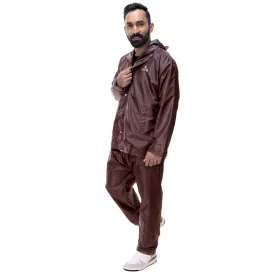 Men Rainwear with Waterproof Design & Storage Pocket | Includes Pants | XXXL | Blue