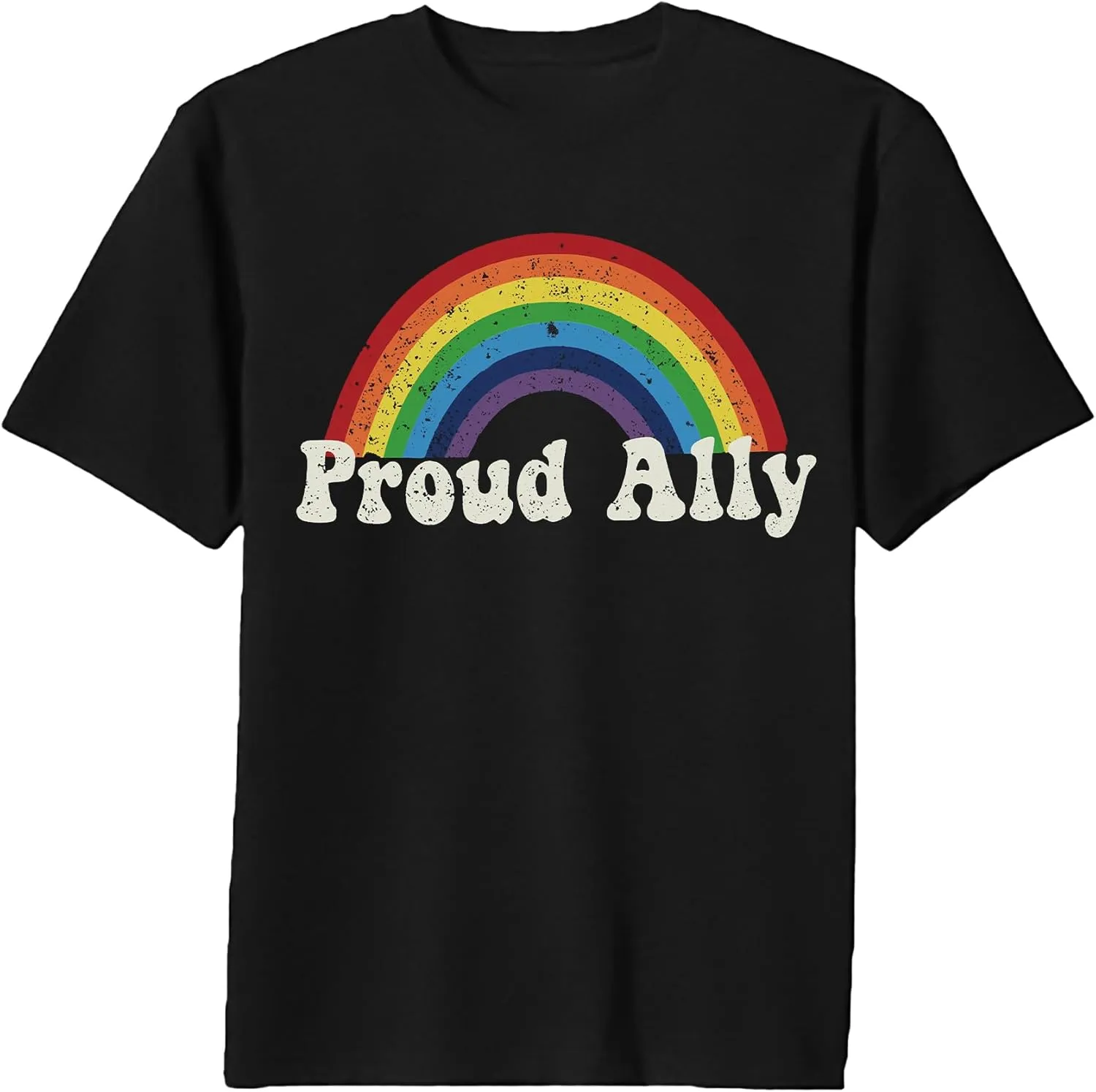 Men's Gay Pride Shirt : Rainbow Graphic Tees Be You T-Shirt LGBT Equality Short Sleeve Blouse Tops