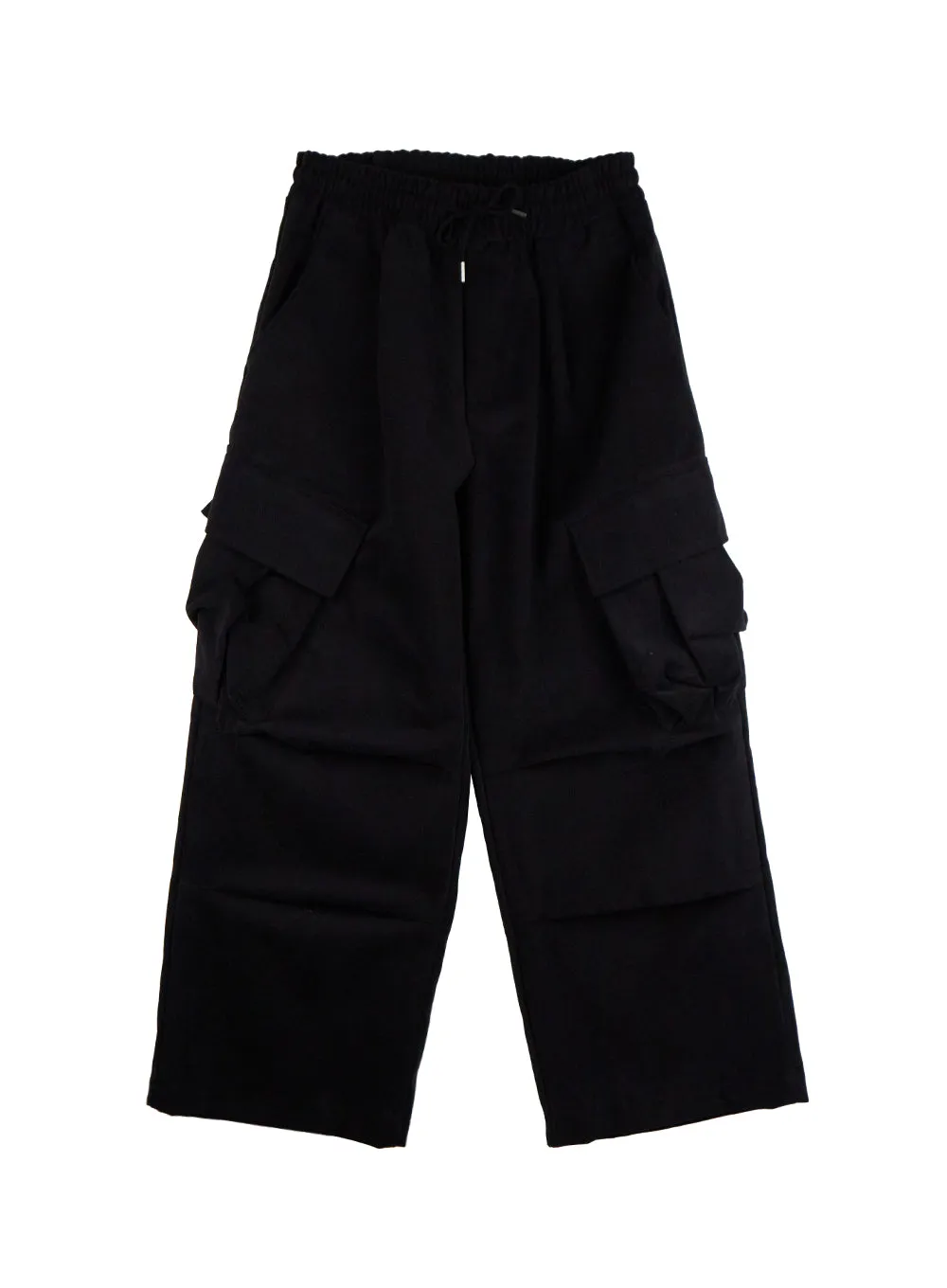 Men's Warm Wide-Fit Cargo Pants ID406
