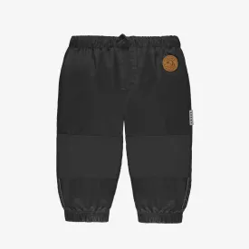 Pantalon d'extérieur mi-saison charcoal en nylon, bébé || Outdoor charcoal pant mid-season in nylon, baby