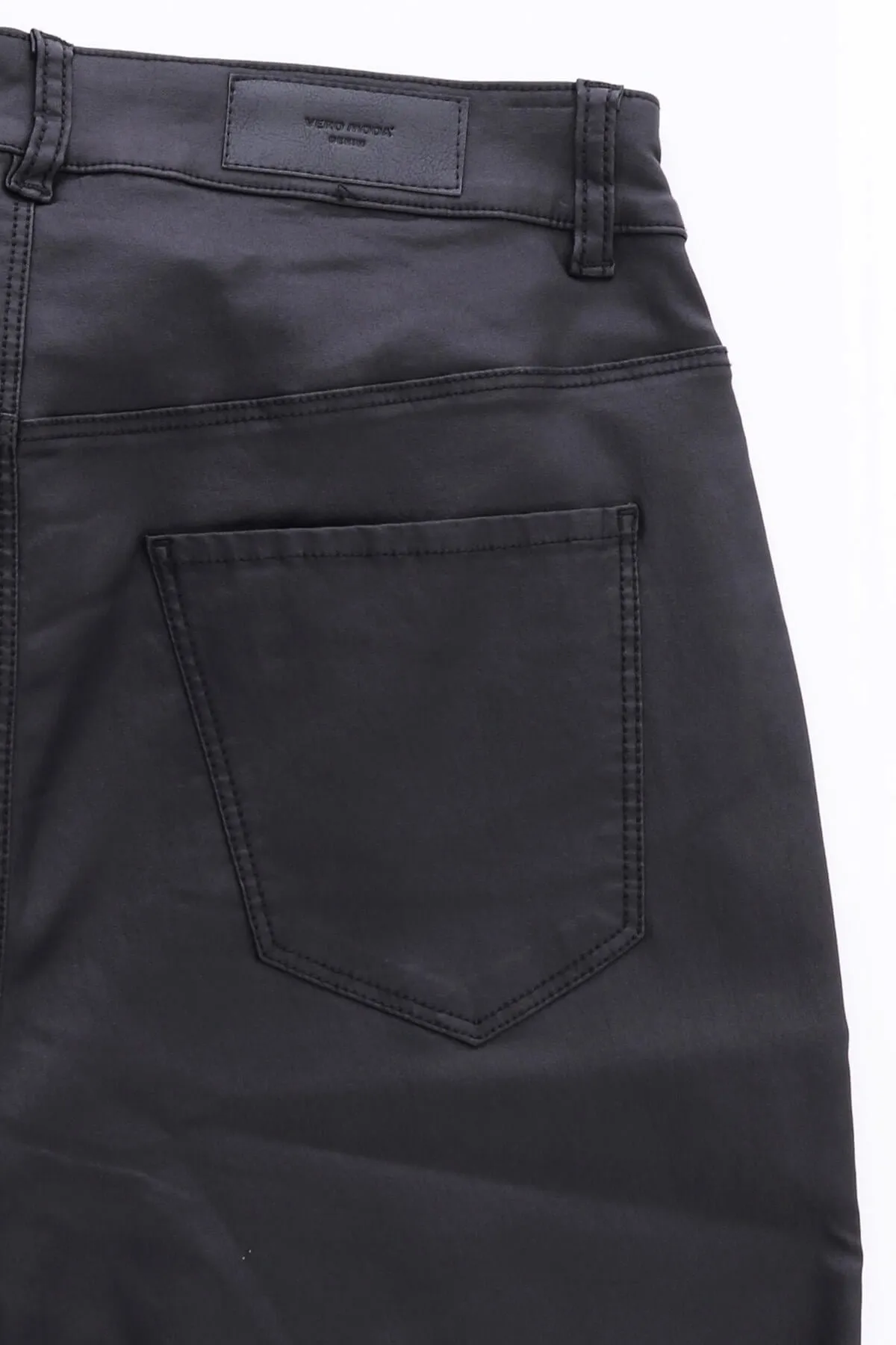 Vero Moda Coated Black Skinny Jeans Black